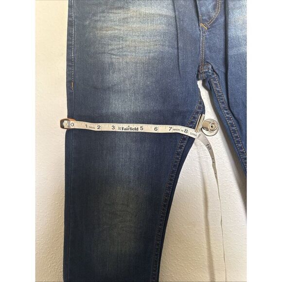 TOMMY HILFIGER Men’s RONNIE Jeans - W29xL33 - Blue Denim - Tapered Leg Mid-Rise - Picture 11 of 16